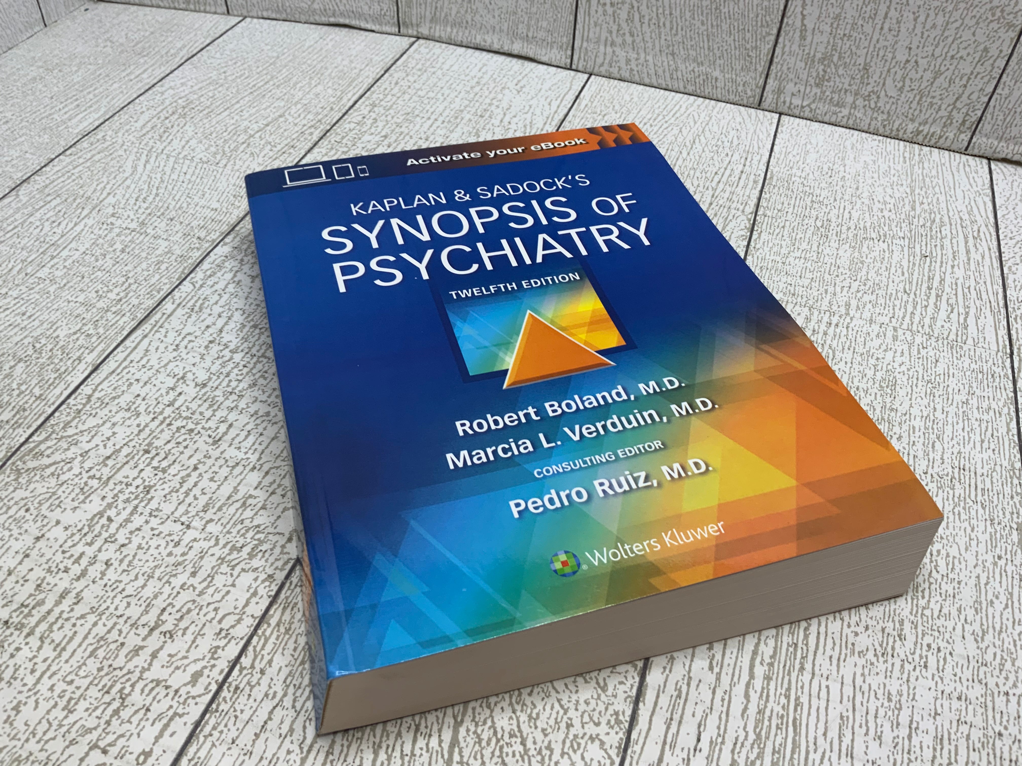 Kaplan & Sadock’s Synopsis of Psychiatry 12th Edition (8037120245998)